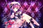  1girl blush looking_at_viewer patchouli_knowledge smile solo touhou usume_shirou 