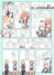  2girls beize_(garbage) comic commentary_request highres i-58_(kantai_collection) kantai_collection multiple_girls translation_request u-511_(kantai_collection) 
