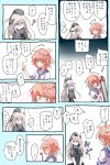  2girls beize_(garbage) comic commentary_request highres i-58_(kantai_collection) kantai_collection multiple_girls translation_request u-511_(kantai_collection) 