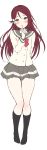  1girl blush dakimakura hair_ornament hairclip highres long_hair looking_at_viewer love_live! love_live!_school_idol_project love_live!_sunshine!! open_mouth redhead ren_san sakurauchi_riko school_uniform serafuku smile solo yellow_eyes 