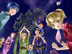  1other 2girls 6boys blonde_hair blue_eyes blush brown_hair fire_emblem fire_emblem:_mystery_of_the_emblem fire_emblem:_souen_no_kiseki hoshi_no_kirby ike japanese_clothes kimono kirby kirby_(series) link long_hair marth multiple_boys multiple_girls open_mouth pointy_ears princess_zelda smile super_smash_bros. super_smash_bros_brawl the_legend_of_zelda the_legend_of_zelda:_twilight_princess wasabi_(legemd) 