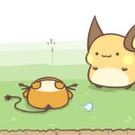  :3 cafe_(chuu_no_ouchi) dedenne lowres no_humans pokemon raichu 