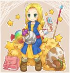  blonde_hair blue_clothes dragon_quest dragon_quest_monsters dragon_quest_monsters:_terry&#039;s_wonderland egg green_eyes mireyu mizuno_mumomo orange_clothes rattle star 