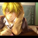  amnesia_(idea_factory) blonde_hair toma_(amnesia) yamika yellow_eyes 
