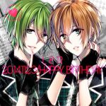  green_eyes green_hair marginal_#4 nomura_l nomura_r yamika 