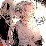  blonde_hair diabolik_lovers komori_yui pink_eyes sakamaki_subaru yamika 