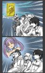  2koma assassin_class_(fate/stay_night) comic emphasis_lines fate/grand_order fate_(series) female_protagonist_(fate/grand_order) gaijin_4koma julius_caesar_(fate/grand_order) male_protagonist_(fate/grand_order) shielder_(fate/grand_order) stheno yuko_(taxidermy) 