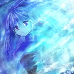  blue blue_eyes blue_hair celsius edobox ice long_hair pointy_ears tales_of_(series) tales_of_eternia 