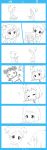  child comic drawing g-tetsu highres hirasawa_ui hirasawa_yui k-on! monochrome pencil side_ponytail translated wooden_pencil young 