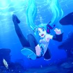  bad_id blue_eyes boots hands hatsune_miku tam2 thigh-highs thigh_boots thighhighs twintails underwater vocaloid wet_clothes 