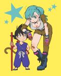  bulma cute dragonball son_goku staff tanktop 