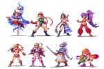  6+girls :d abysswolf antenna_hair armor armored_dress bike_shorts blonde_hair blue_eyes blue_hair boots bracelet braid breasts brown_hair brown_legwear bun_cover cammy_white china_dress chinese_clothes chrono_cross chun-li clenched_hand dark_skin domino_mask double_bun dress earrings fighting_stance final_fantasy final_fantasy_x final_fantasy_x-2 fingerless_gloves from_side garrison_cap gauntlets gloves gun harem_pants hat helmet highleg highleg_leotard holding holding_gun holding_knife holding_sword holding_weapon hoop_earrings ink_tank_(splatoon) inkling jewelry kid_(chrono_cross) knife lenneth_valkyrie leotard long_hair looking_away mask midriff milla_maxwell multiple_boys multiple_girls navel necklace one_leg_raised open_mouth outstretched_arms pants pantyhose pelvic_curtain pixel_art pointy_ears pointy_shoes ponytail purple_hair scar shantae_(character) shantae_(series) shoes short_hair silver_hair single_braid skirt smile sneakers spiked_bracelet spikes splatoon standing standing_on_one_leg street_fighter sword tales_of_(series) tales_of_xillia tentacle_hair tiara transparent_background twin_braids valkyrie_profile very_long_hair vest weapon yuna_(ff10) 