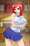  erodraw erza_scarlet fairy_tail skirt tagme 