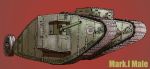  earasensha mark_i_tank military military_vehicle original tank vehicle world_war_i 