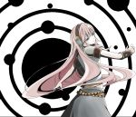  blue_eyes double_lariat_(vocaloid) headphones kijiyan megurine_luka pink_hair vocaloid 