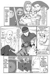  comic crossover die_hard eureka_(pokemon) gouguru john_mcclane kojirou_(pokemon) metal_gear monochrome musashi_(pokemon) pokemon satoshi_(pokemon) serena_(pokemon) solid_snake translated 