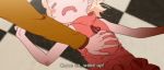  1girl animated animated_gif blonde_hair closed_eyes kiss-shot_acerola-orion_heart-under-blade kizumonogatari monogatari_(series) on_back on_floor short_hair tagme 