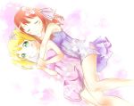  2girls blush hug multiple_girls sakura_trick smile sonoda_yuu takayama_haruka yuri 