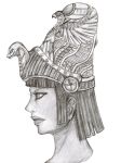  ancient_egypt egyptian hat hyura monochrome original solo 