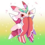  lurantis nintendo no_humans pokemon pokemon_(game) pokemon_sm red_eyes solo tagme 