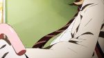  1girl animated animated_gif bouncing_breasts breasts brown_hair huge_breasts narusawa_ryouka occultic;nine skirt smile solo 