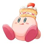  artist_request blush cake kirby kirby_(series) licking_lips 