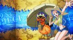  blue_hair breasts duck hat looking_at_viewer nefertari_vivi one_piece tagme 