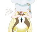  2girls artist_request ass blonde_hair high_heels huge_ass lusamine_(pokemon) multiple_girls pokemon wicke_(pokemon) 