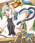  animal_ears cat cat_ears official_art perrine_h_clostermann solo strike_witches tail 