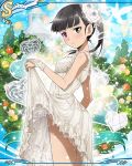  bridal_veil official_art sakamoto_mio solo strike_witches veil wedding wedding_dress 