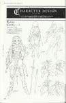 1girl artist_request ass back character_sheet concept_art female legs leina long_hair monochrome queen&#039;s_blade scan smile standing thong underwear weapon white_background 