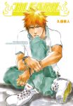  bleach kurosaki_ichigo male_focus manga orange_hair short_hair 