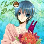  &amp;colon;3 blue_eyes blue_hair clear niconico_douga smile usagi_suna(artist) 