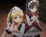  2girls fate/kaleid_liner_prisma_illya fate_(series) luviagelita_edelfelt maid multiple_girls screencap tohsaka_rin 