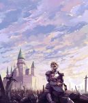  blood castle death field_of_blades fo~do sad shouting sky sword tears war weapon 