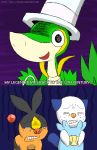  epic oshawott parody pokemon pokemon_black_and_white snivy soul_eater tepig 