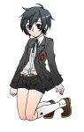  arisato_minato black_hair crossdressing crossdressinging persona persona_3 sushi_(artist) 