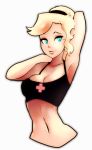  breasts cleavage mercy_(overwatch) tank_top transparent_png 