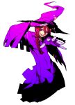  1girl braid evil_grin evil_smile gloves grin hat madotsuki nankinjouto sharp_teeth smile solo star teeth twin_braids witch witch_hat yume_nikki 