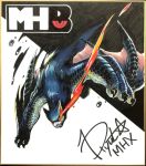  black_fur fur fuse_ryuuta monster monster_hunter monster_hunter_3 monster_hunter_portable_3rd nargacuga red_eyes wings 