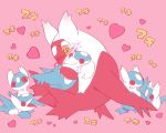 androgynous artist_request flat_color furry hug latias open_mouth plush pokemon tears 