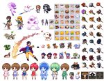  agumon blangonga botamon celes_chere character_request digimon dragon_quest final_fantasy food garurumon greymon hammer kantai_collection kill_la_kill koromon makoto_nanaya mankanshoku_mako matoi_ryuuko metalgreymon monster_hunter moogle pixel_art rathalos roto scissor_blade scythe shinkaisei-kan shirosu tina_branford trance_tina_branford umaro wargreymon weapon wo-class_aircraft_carrier yuffie_kisaragi yukikaze_(kantai_collection) 