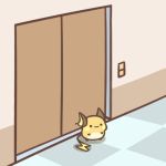  :3 cafe_(chuu_no_ouchi) chibi elevator flat_color lowres no_humans pokemon pokemon_(creature) raichu solo 