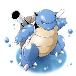  arakawa_atsushi blastoise cannon no_humans pokemon shell solo 