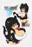  1girl breasts bursting_breasts cosplay curvy female final_fantasy huge_breasts looking_at_viewer original smutbunny solo thick_thighs tifa_lockhart 