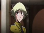  1boy animal_ears animated animated_gif blonde_hair cat_ears hellsing male_focus military_uniform pink_eyes schrodinger solo uniform werecat 