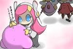  1boy 3girls elline fairy hal_laboratory_inc. hammer hoshi_no_kirby hoshi_no_kirby_64 kirby kirby:_planet_robobot kirby_(series) kirby_64 kirby_and_the_rainbow_curse long_hair multiple_girls nintendo pink_hair pink_puff_ball ribbon_(kirby) robot robot_girl susie_(kirby) touch_kirby!_super_rainbow translation_request yandere 