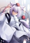  inubashiri_momiji short_hair silver_hair touhou yellow_eyes zincy zinno 