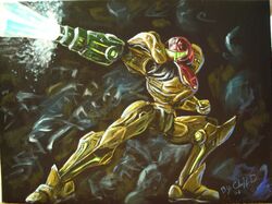  armor laser metroid nintendo samus_aran varia_suit 