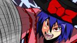  drill nagae_iku parody style_parody tengen_toppa_gurren_lagann touhou 